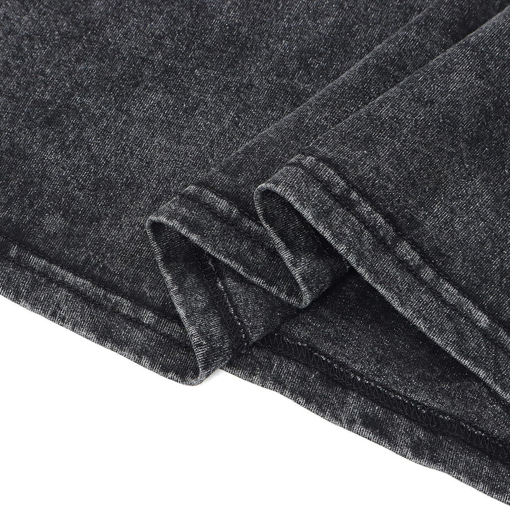 Retro Cotton-padded Clothes T-shirt Street Hip Hop Casual Short Sleeve Men Clothing Top