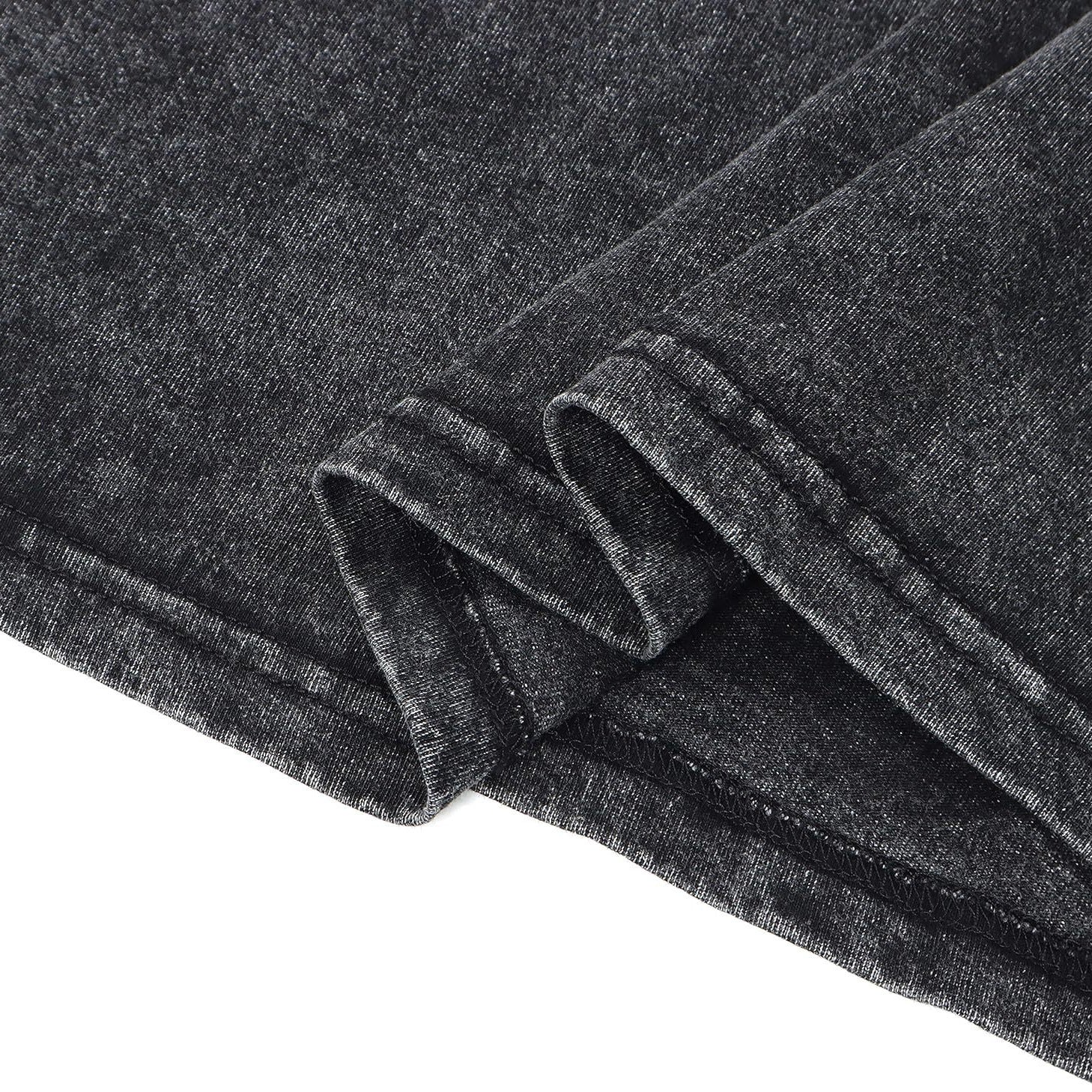 Retro Cotton-padded Clothes T-shirt Street Hip Hop Casual Short Sleeve Men Clothing Top