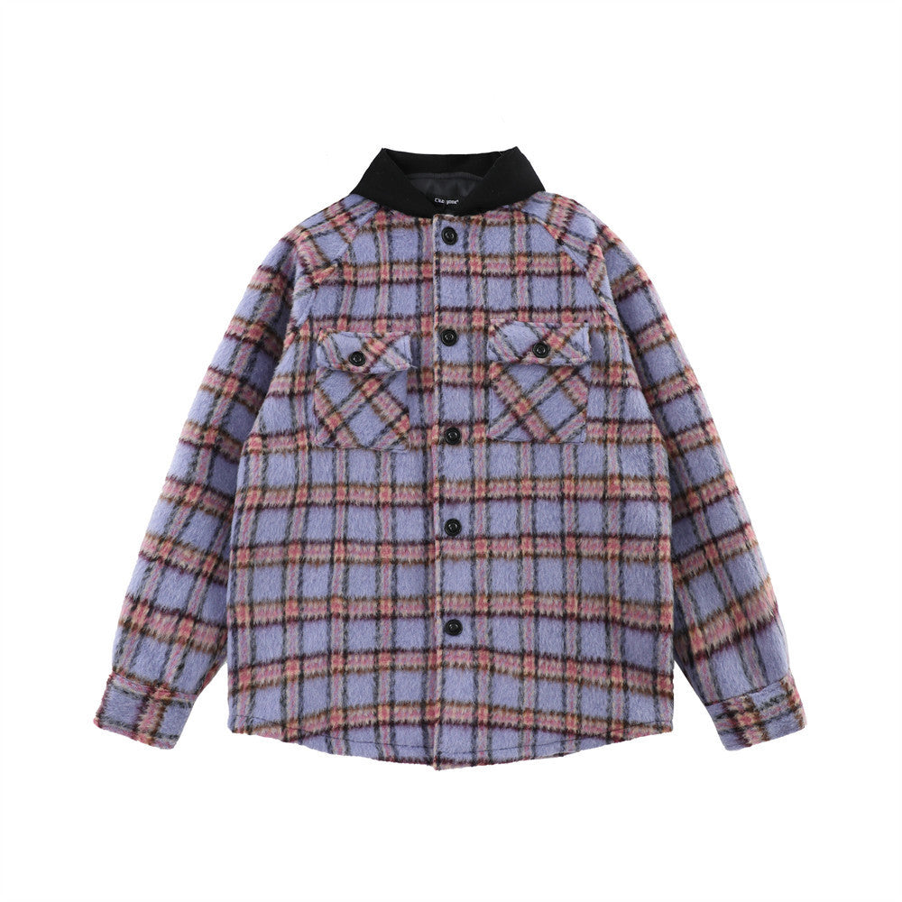 Colorblock Hood Jacket Coat For Men