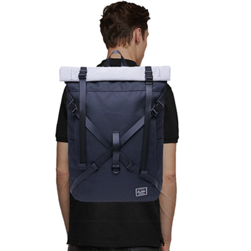 Backpack women Korean laptop men's backpack