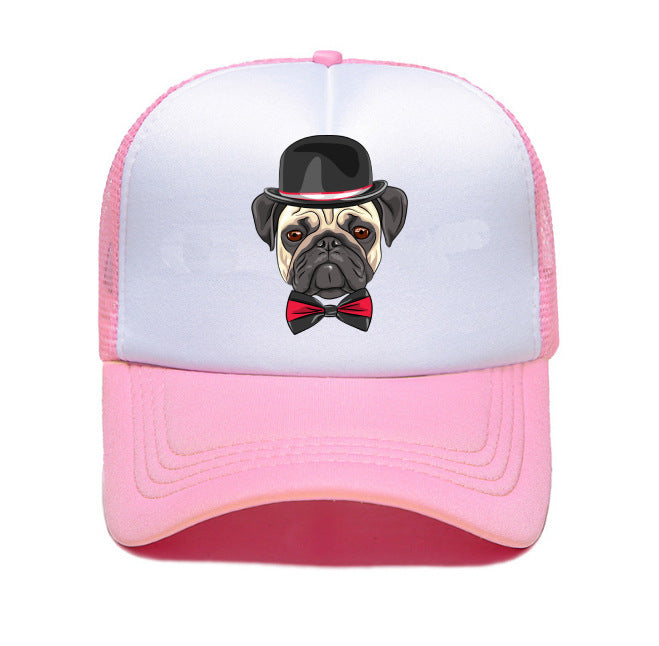 Peaked cap spring and summer net cap