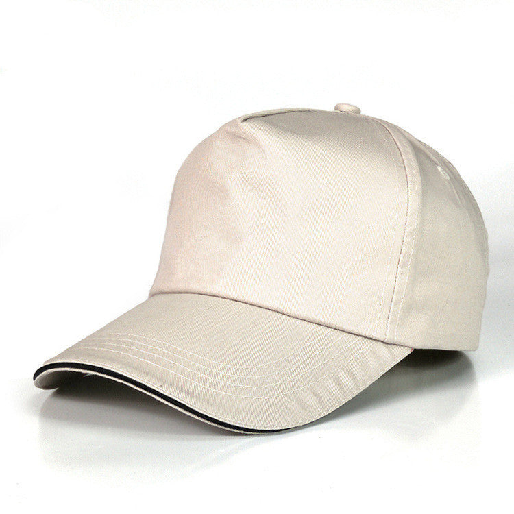 Baseball Cap Custom 5-piece Cotton Advertising Cap Embroidery Work Cap