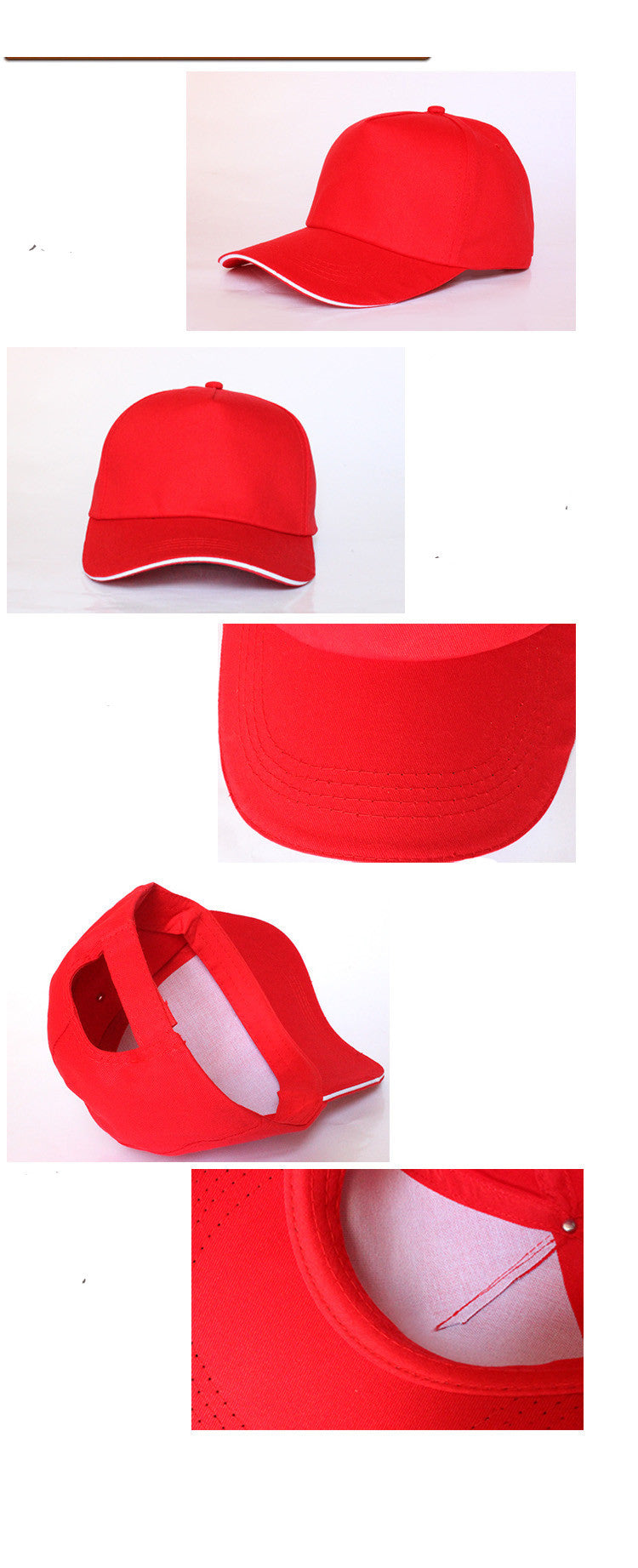 Baseball Cap Custom 5-piece Cotton Advertising Cap Embroidery Work Cap