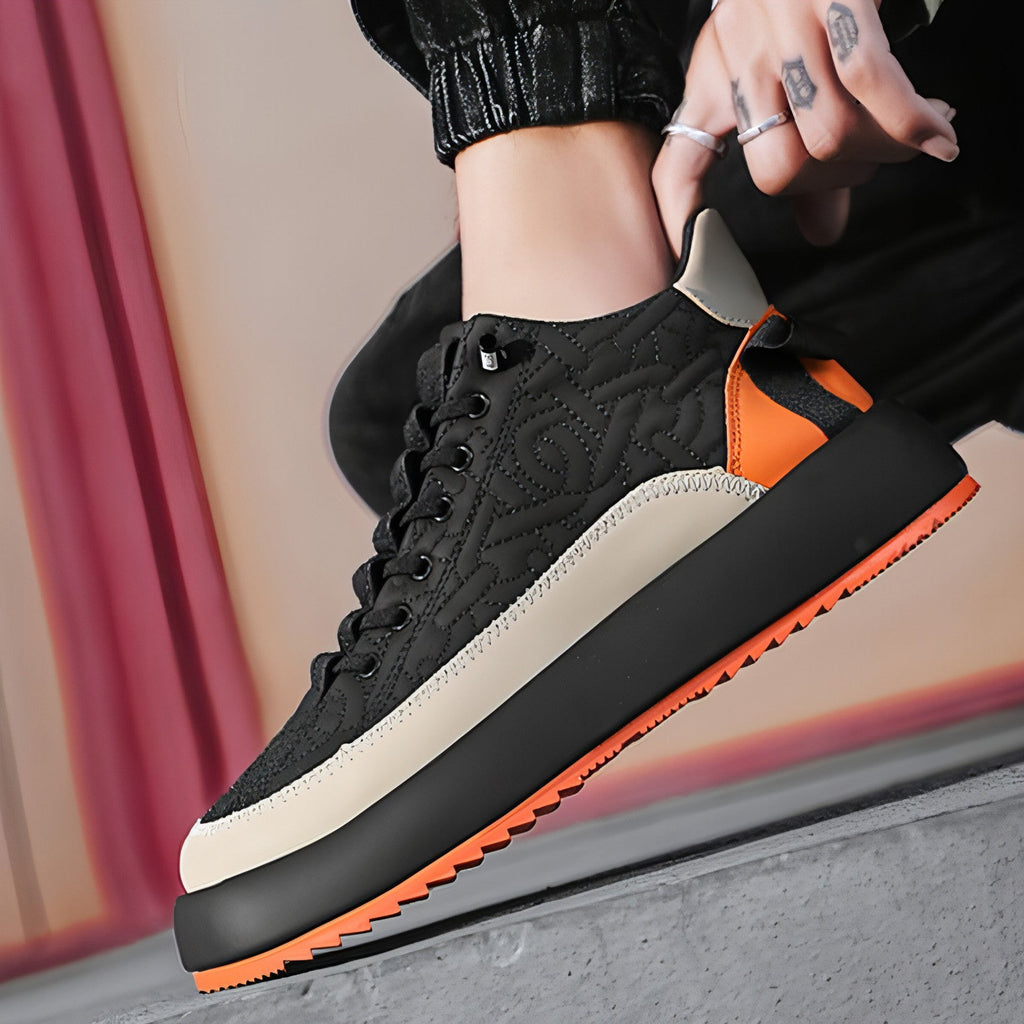 Sports Shoes Casual Lace Up Sneakers For Men