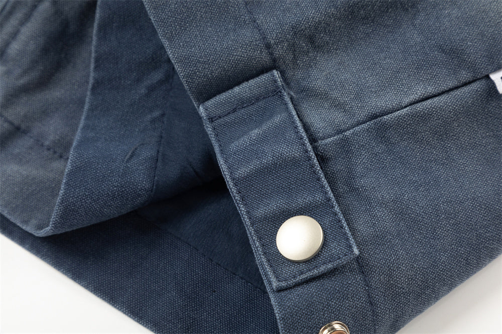 Gradient Inkjet Workwear Jacket For Men