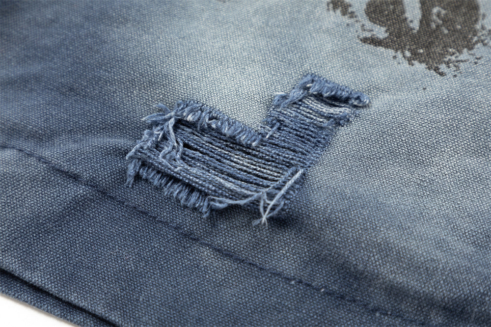 Gradient Inkjet Workwear Jacket For Men