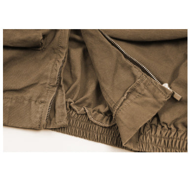 Mechanical Style Workwear Short Jacket For Men