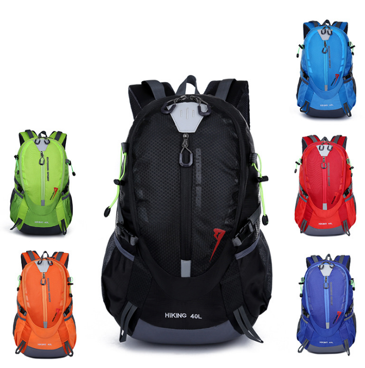 Nylon Mountaineering Outdoor Travel Backpack For Hiking