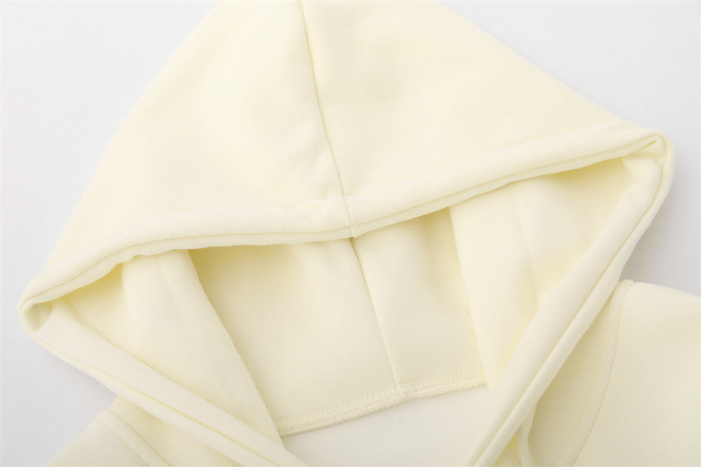 Butterfly Embroidered Hooded Jacket For Men