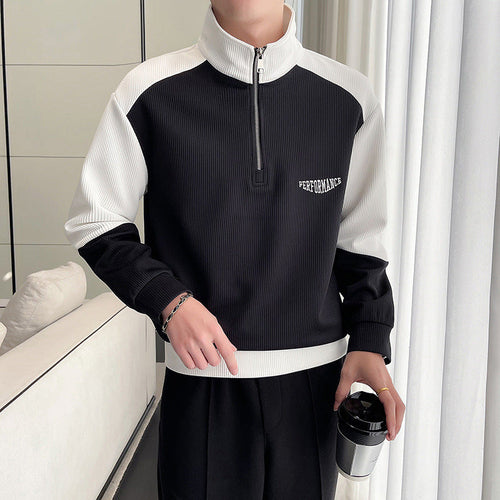 Men's Four Seasons Half-Zip Cotton Jacket