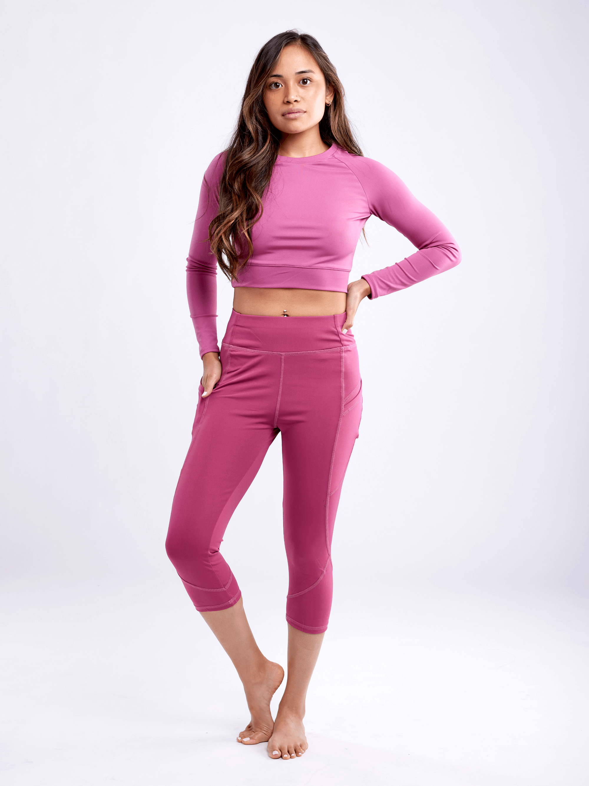 JupiterGear Long-Sleeve Crop Top