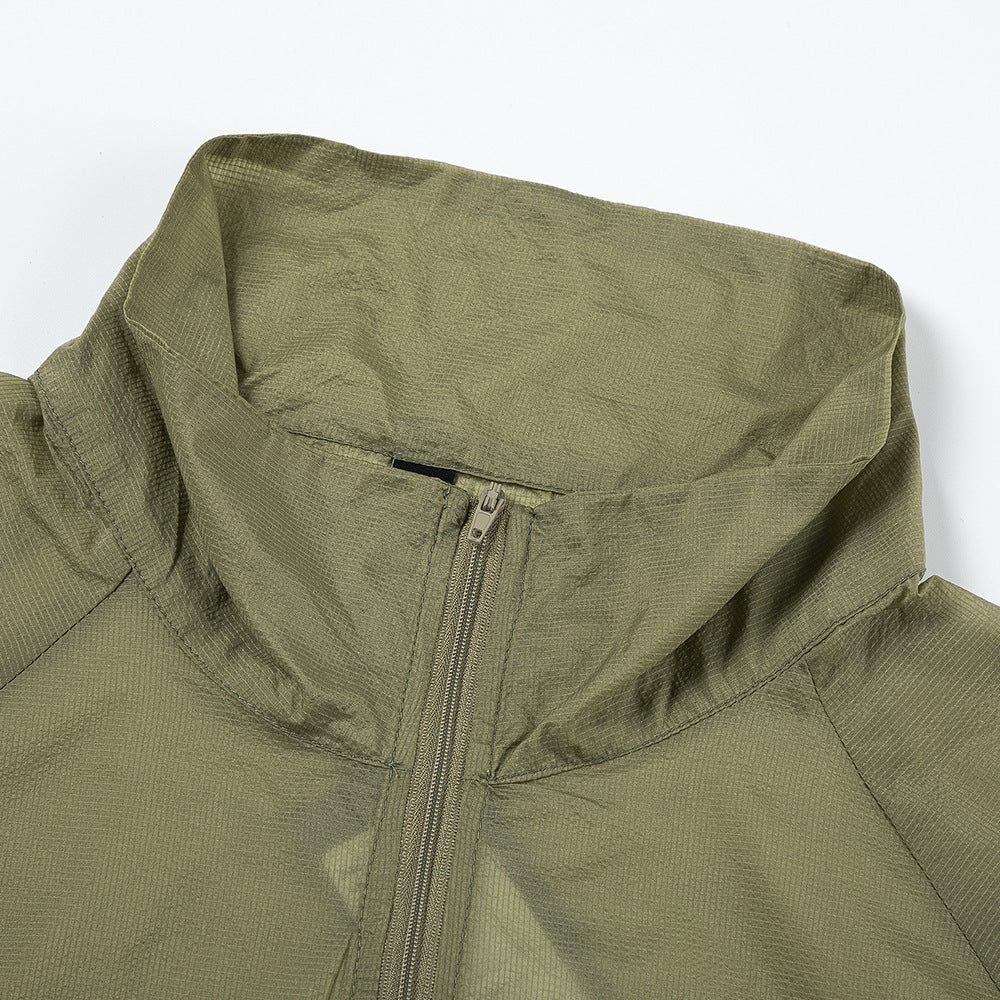 Fashion Half Zipper Pullover Jacket For Men