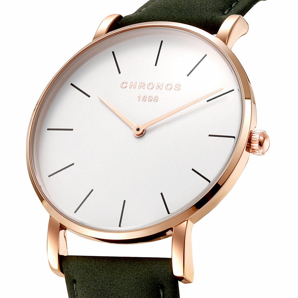 Fashion Casual Men's Ultrathin And Simple Waterproof Wrist Watch