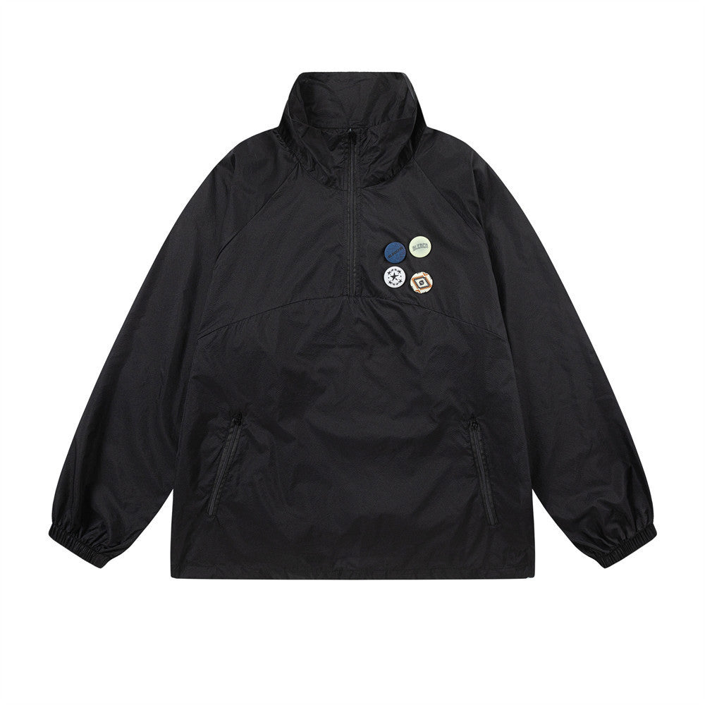 Fashion Half Zipper Pullover Jacket For Men