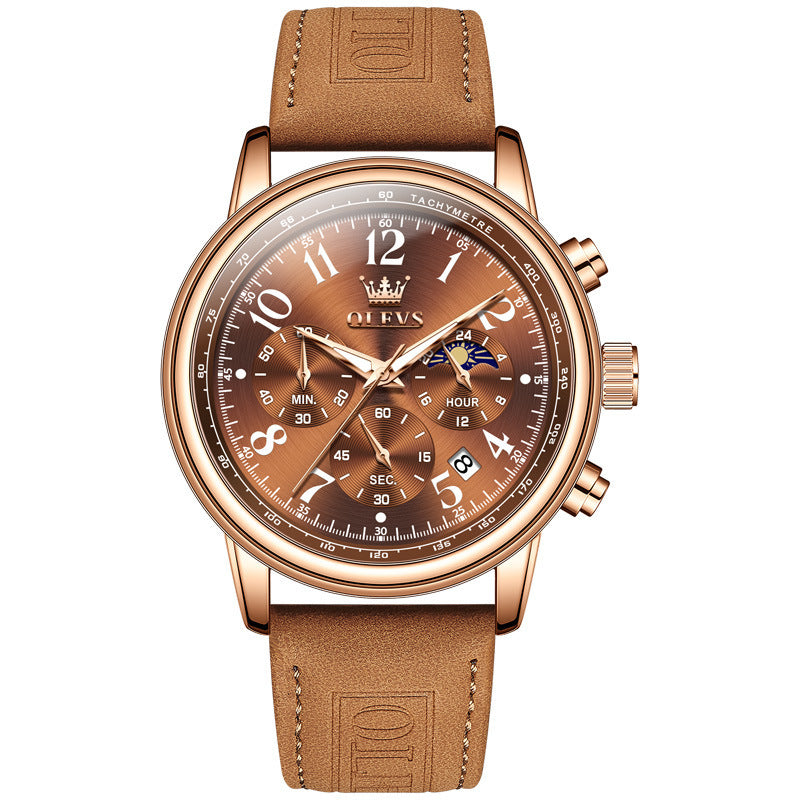 Men's Casual All-match Simple Quartz Watch