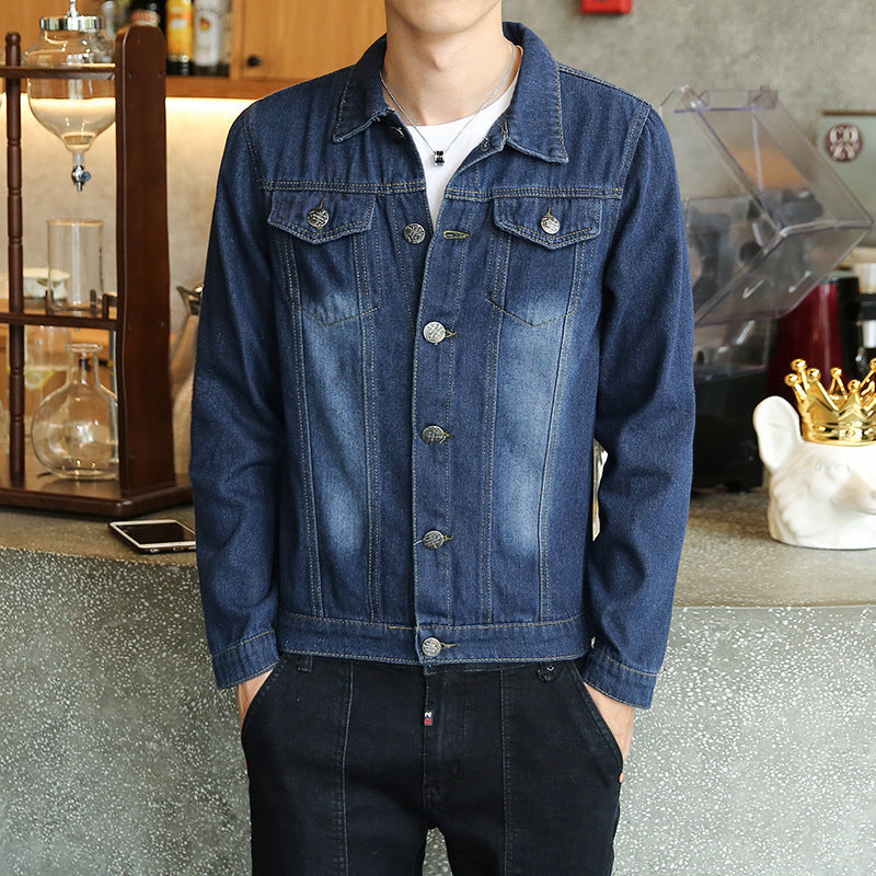 Trendy Youth Denim Jacket For Men