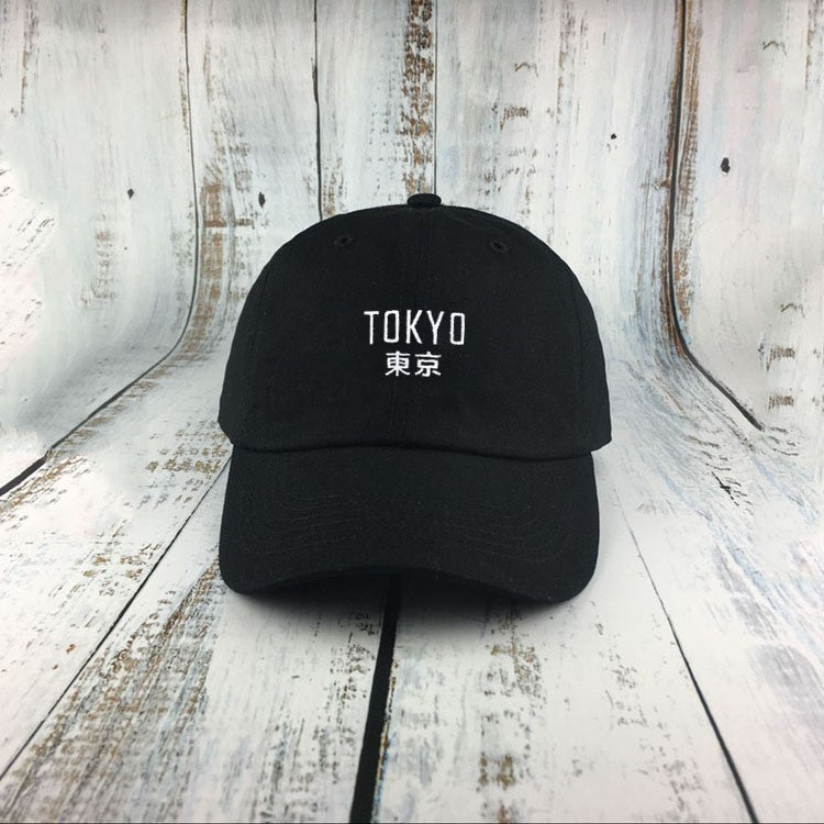 Tokyo embroidered cap