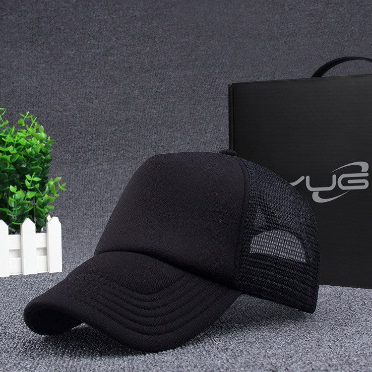 Breathable mesh baseball cap