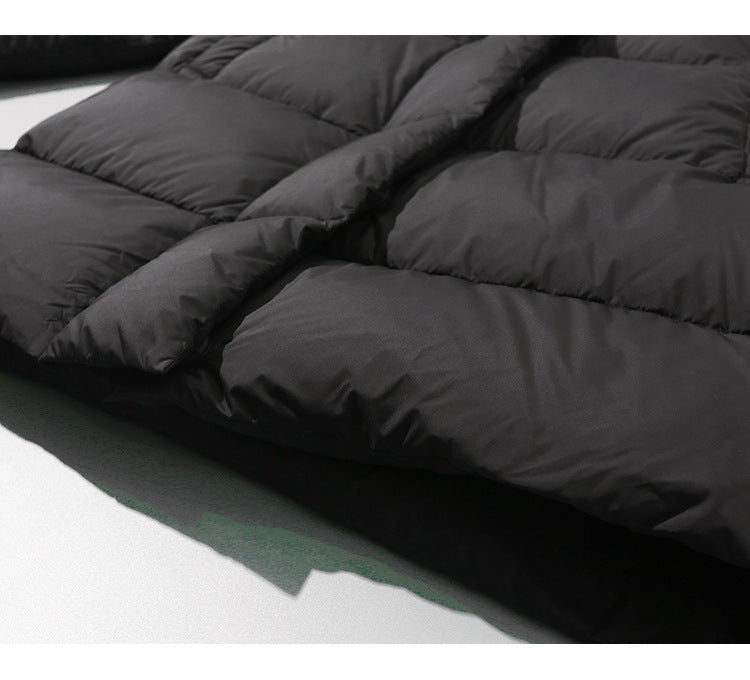 Women's Mid-Length Down Jacket – Ultra Warm with Stand Collar