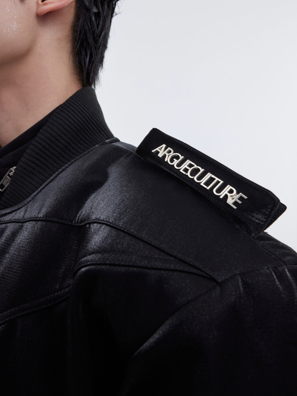 Double Zippered Short Cotton Jacket For Men