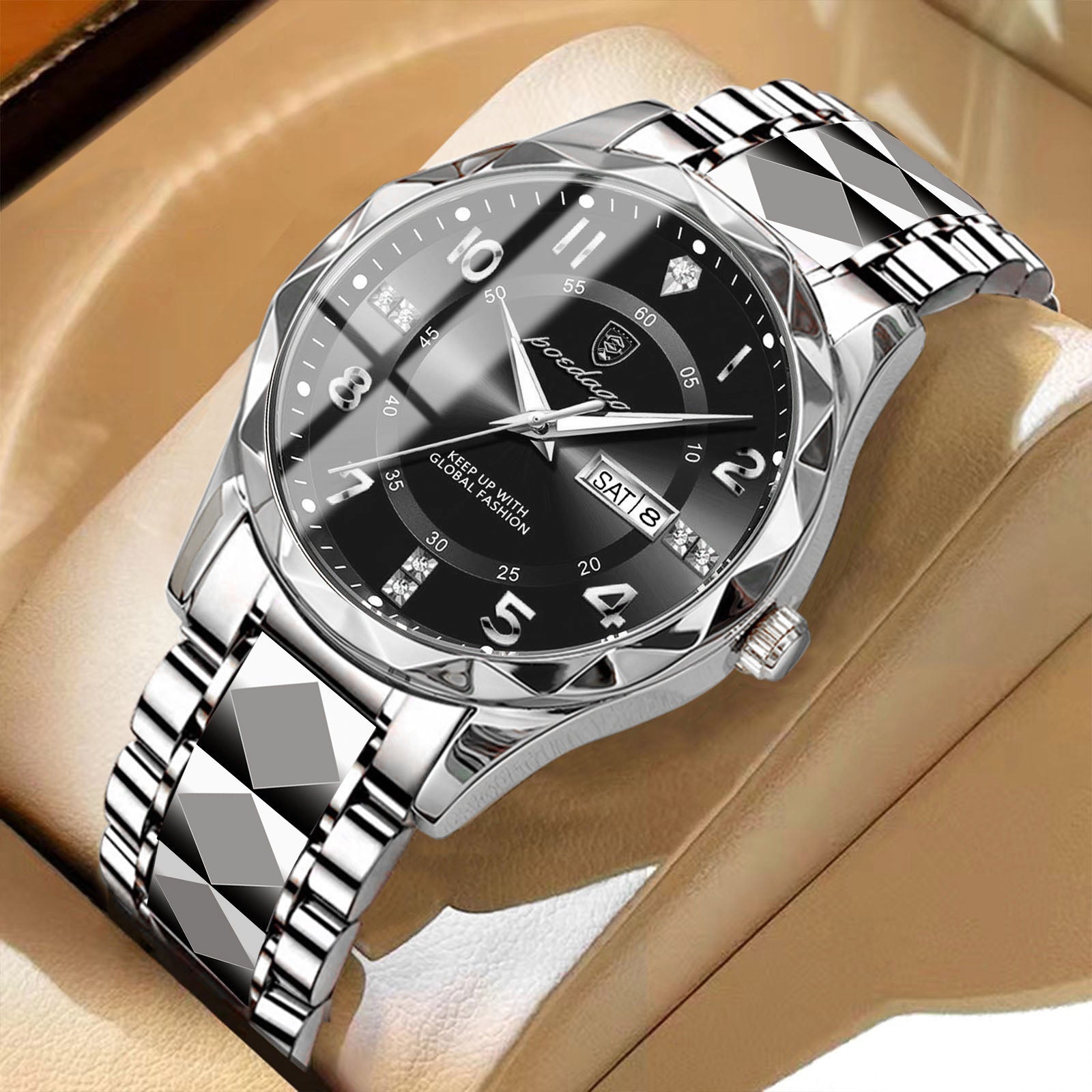 Luxury Waterproof Luminous Quartz New Men's Watch
