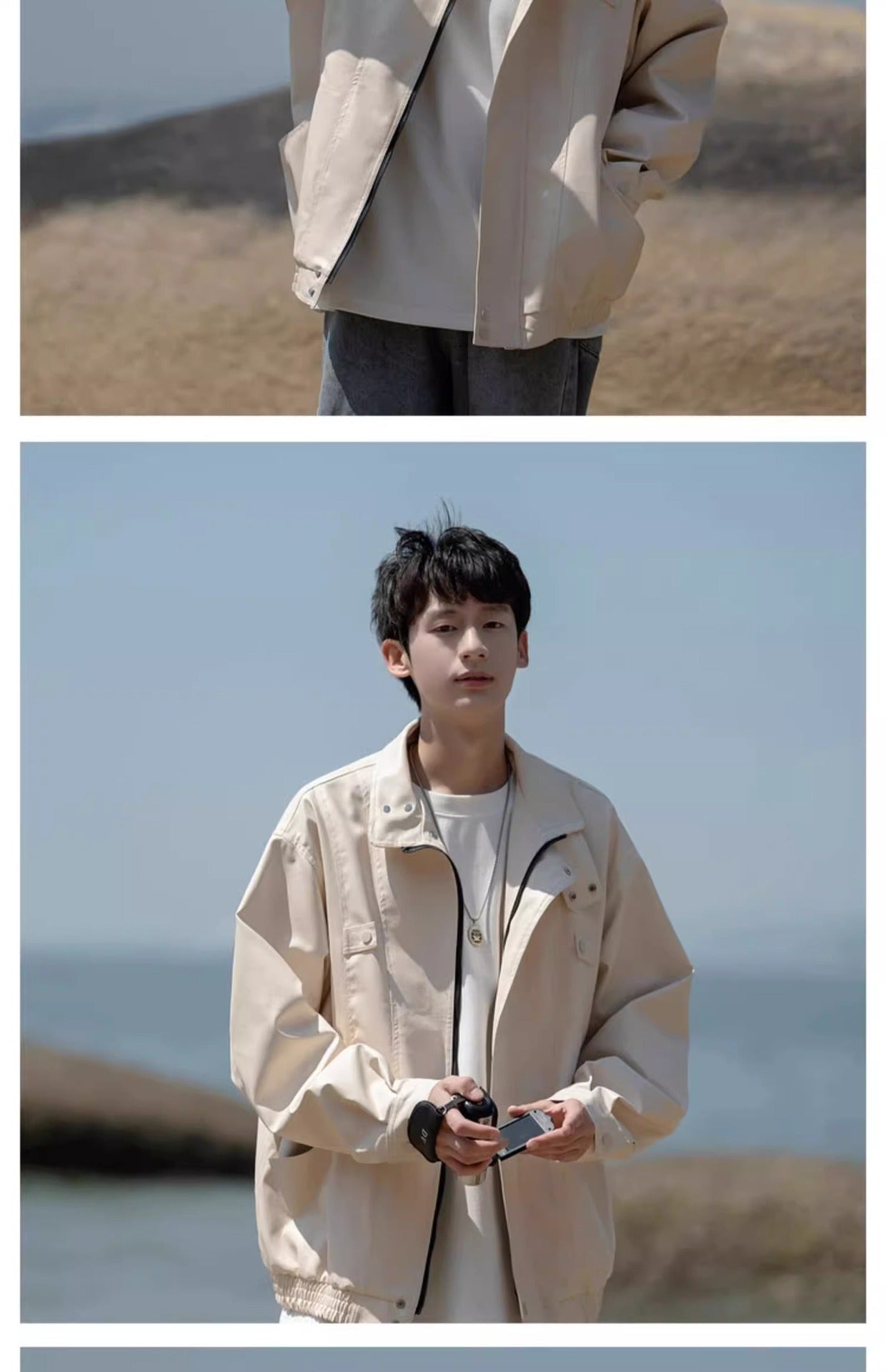 American Retro Leather Jacket For Men