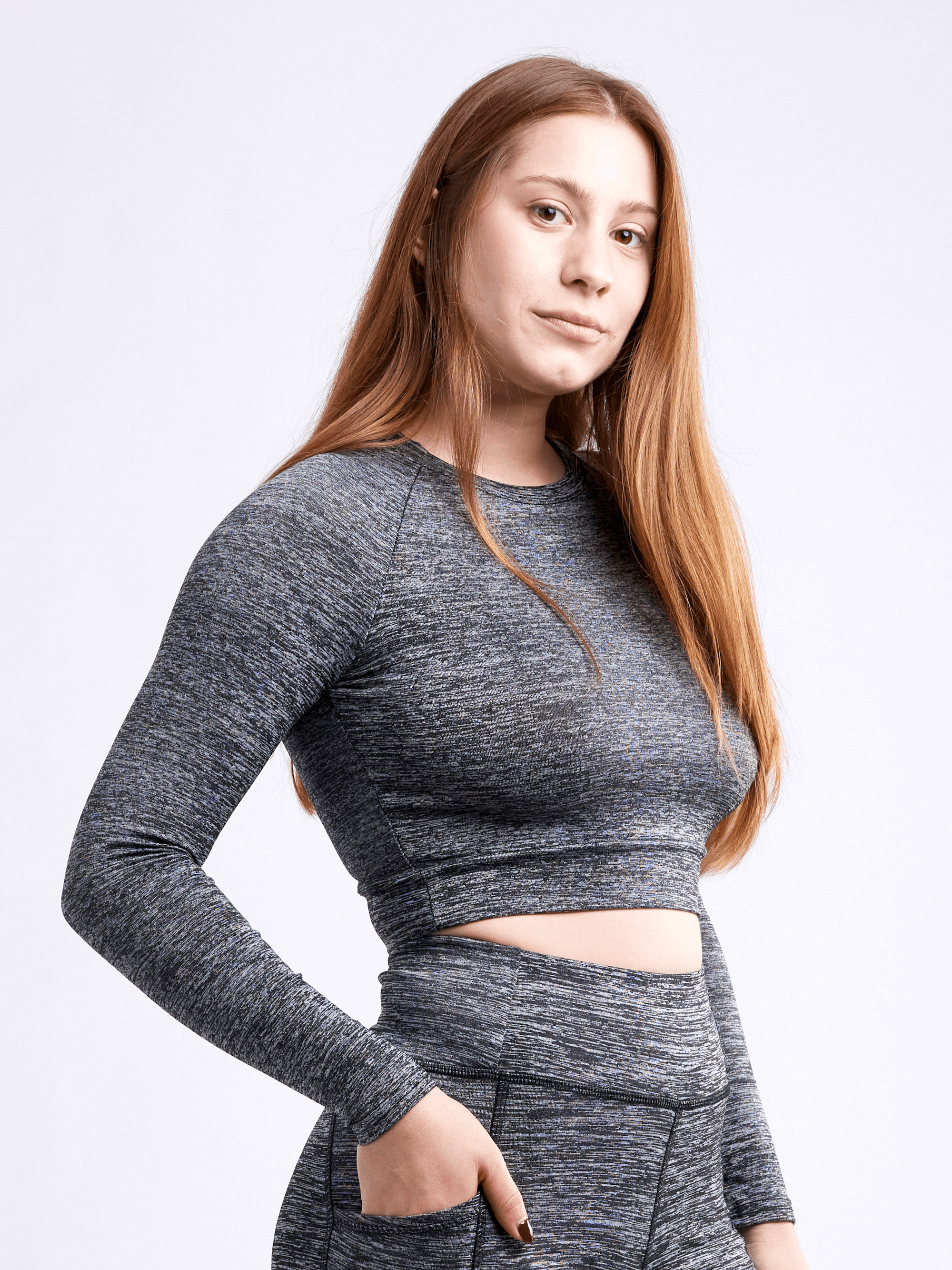 JupiterGear Long-Sleeve Crop Top