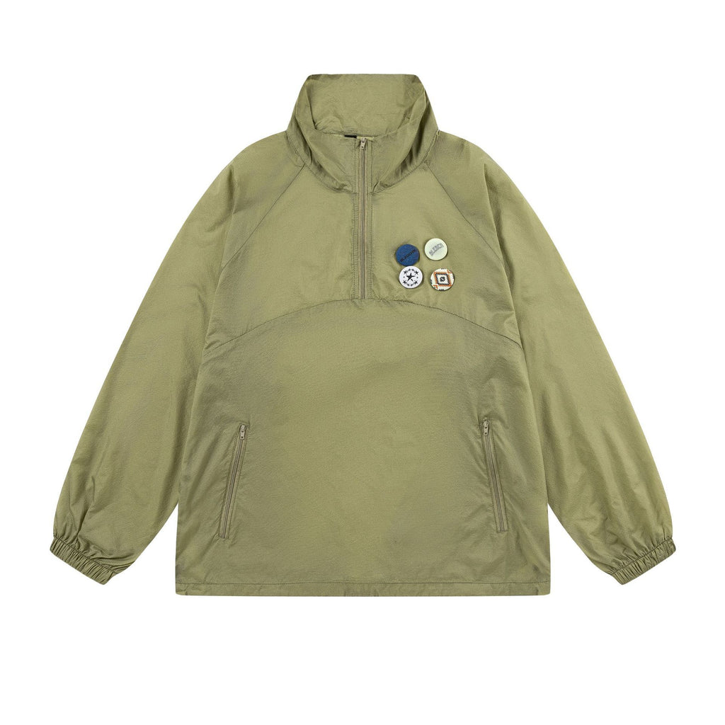 Fashion Half Zipper Pullover Jacket For Men