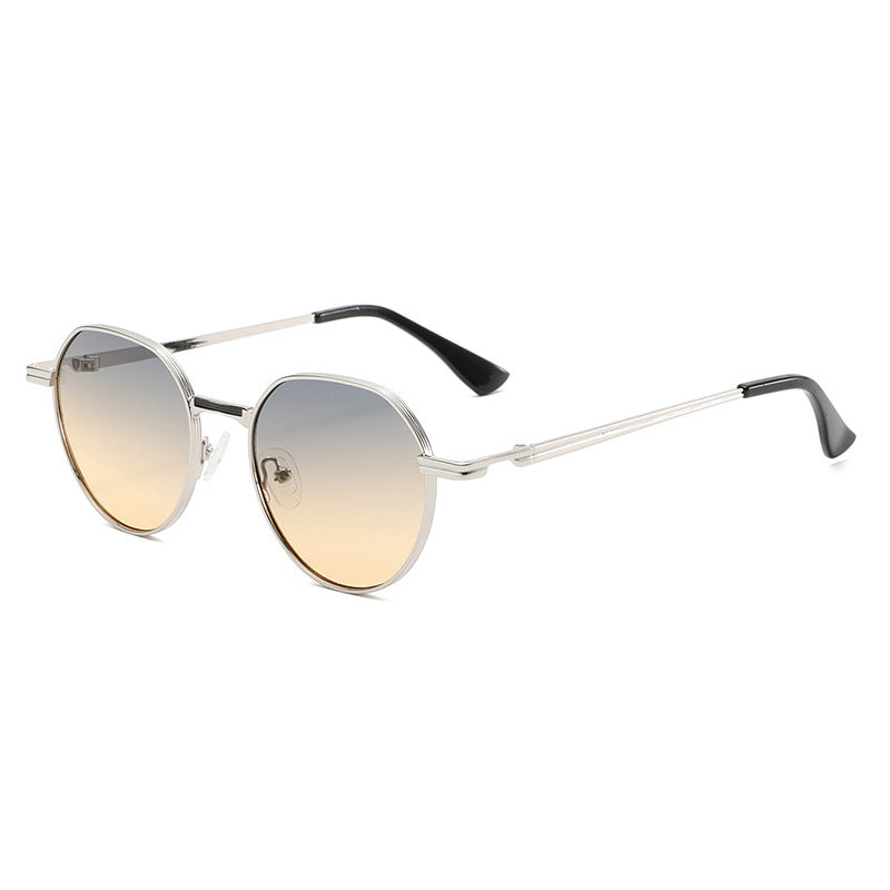 Round Metal Sunglasses UV400 Sunglasses