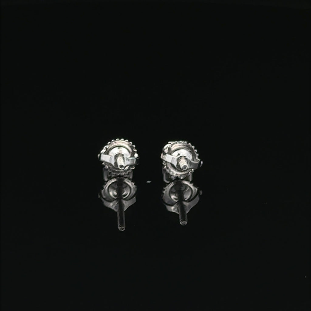 998061 | 925 Moissanite 0.25CTW Rhodium Earrings