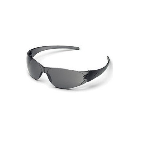 Crews CK112 CheckMate. Safety Glasses  Coated Gray Lens  Gray Frame