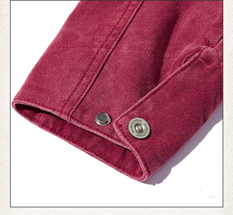 Washed Thin Jacket For Men And Women