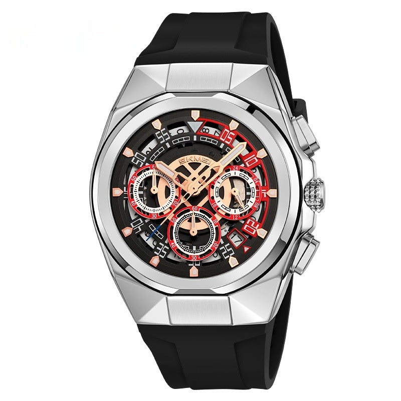 Hollow Sheet Plate Multifunctional Non-mechanical Watch