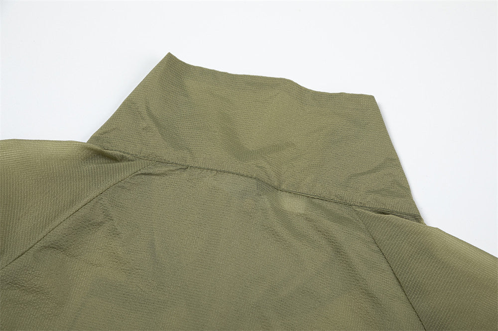 Fashion Half Zipper Pullover Jacket For Men