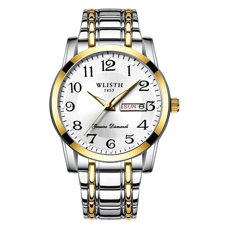 Large Digital Waterproof Quartz Digital Watch Men