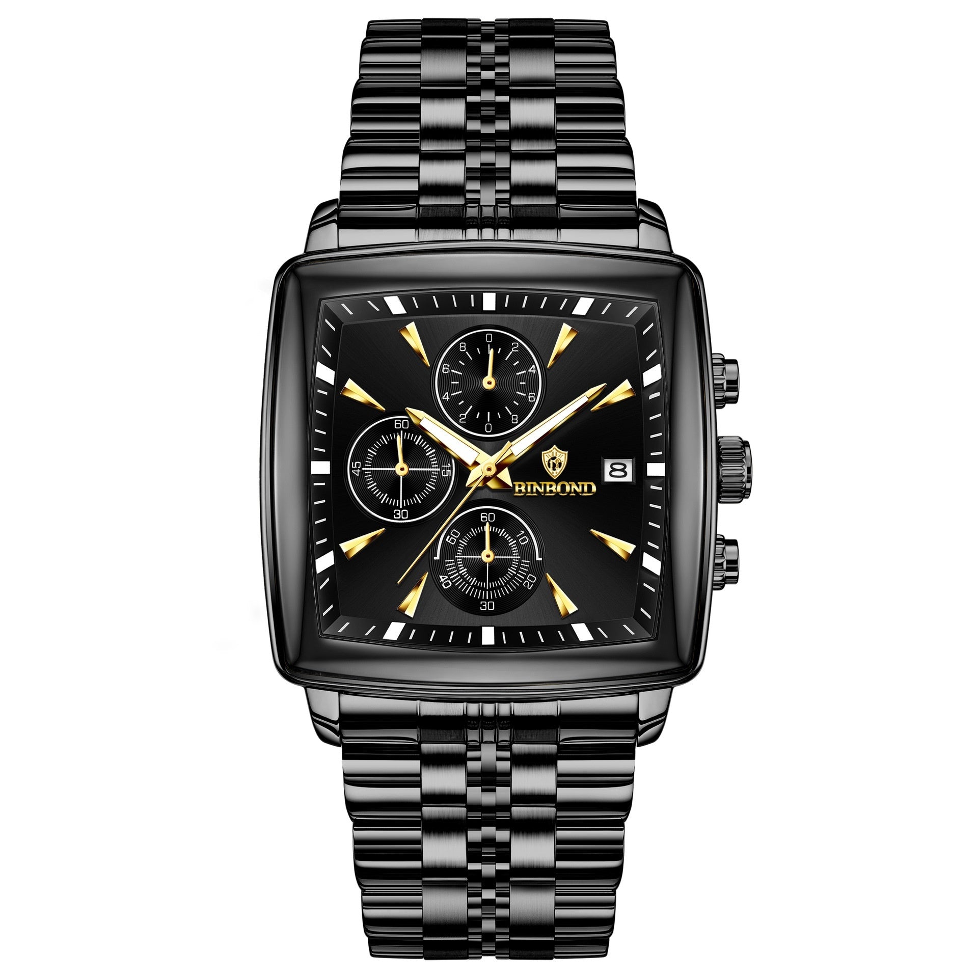 Men's Multi-functional Timing Luminous Waterproof Quartz Watch