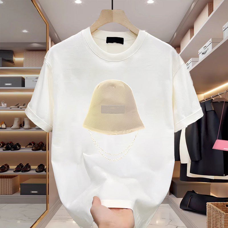 Men's Clothing Versatile Half Sleeve T-shirt