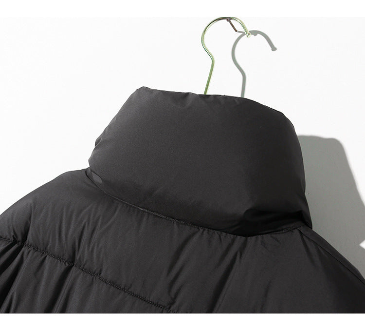 Women's Mid-Length Down Jacket – Ultra Warm with Stand Collar