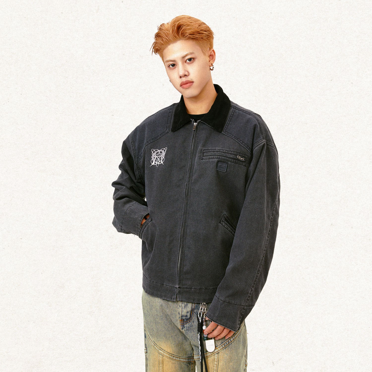 Washed Thin Jacket For Men And Women