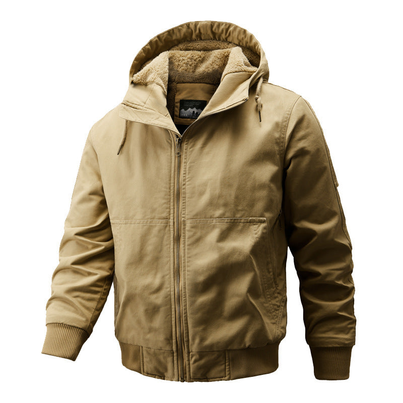 Cashmere Winter Coat For Men Padded Jacket