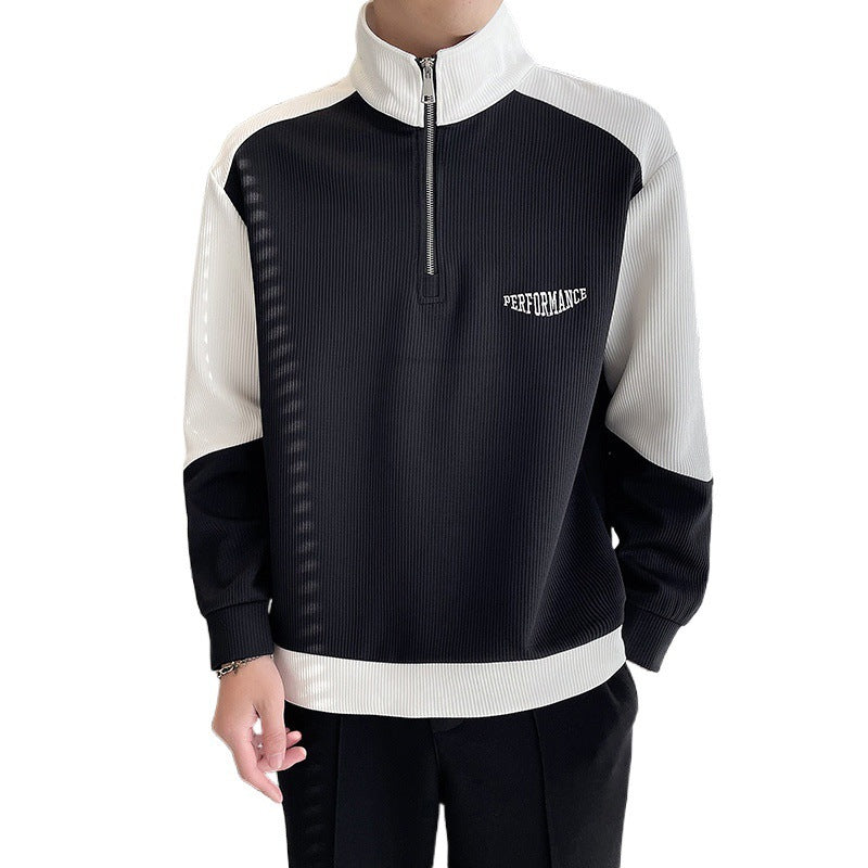 Men's Four Seasons Half-Zip Cotton Jacket