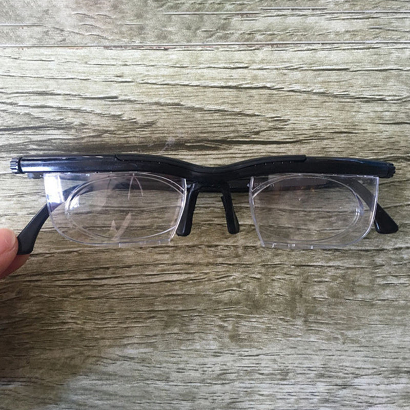 Adjustable Strength Lens Zoom Reading Glasse