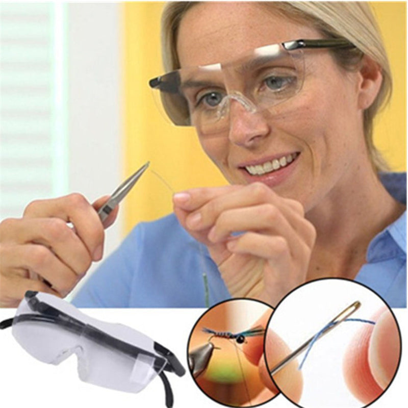 Adjustable Strength Lens Zoom Reading Glasse