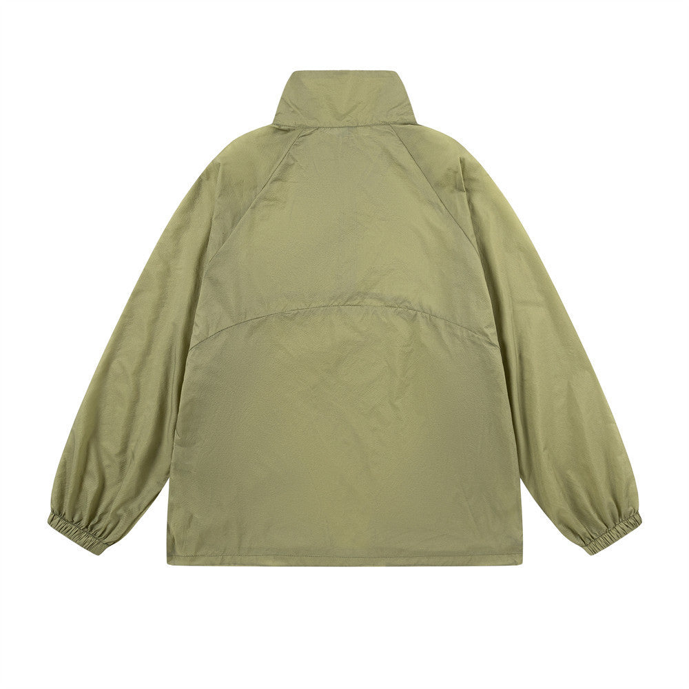 Fashion Half Zipper Pullover Jacket For Men