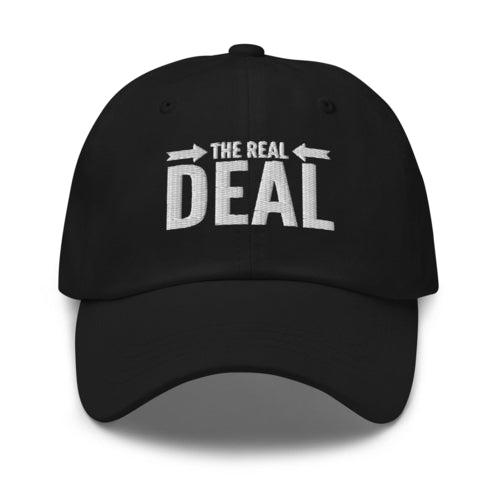 Embroidered Adjustable Baseball Cap - the Real Deal