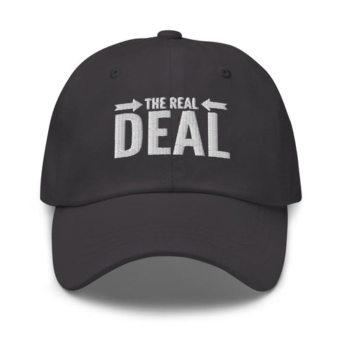 Embroidered Adjustable Baseball Cap - the Real Deal