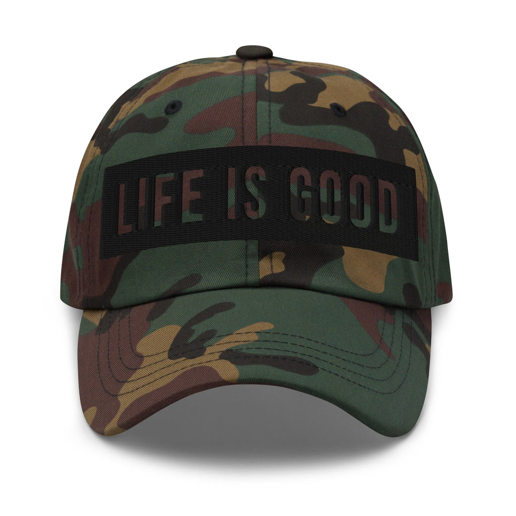 Embroidered Baseball Cap - Adjustable - Life is Good