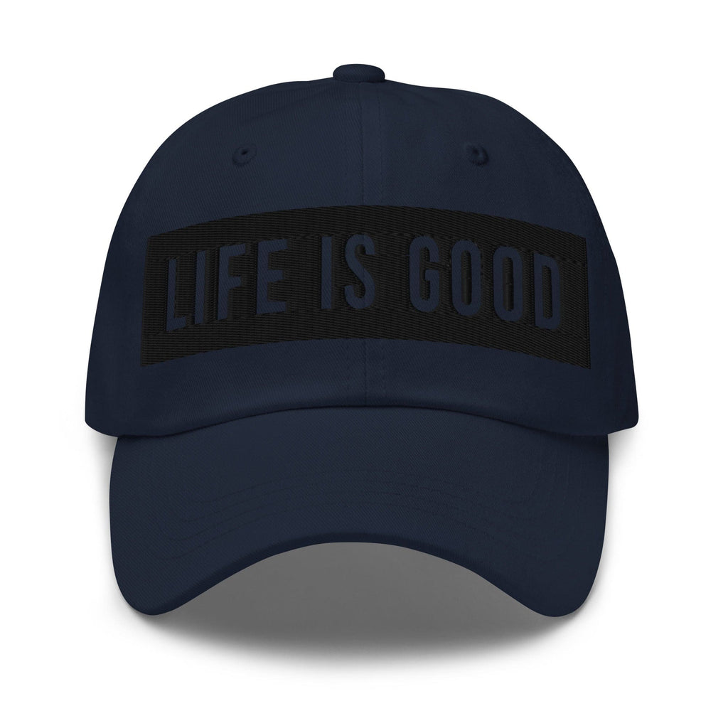 Embroidered Baseball Cap - Adjustable - Life is Good