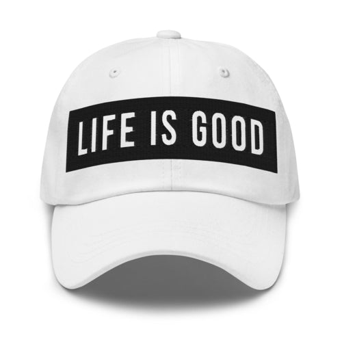 Embroidered Baseball Cap - Adjustable - Life is Good
