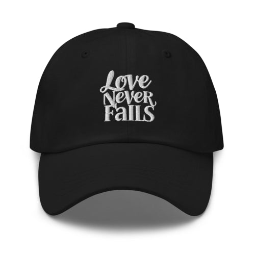 Embroidered Baseball Cap - Adjustable - Love Never Fails